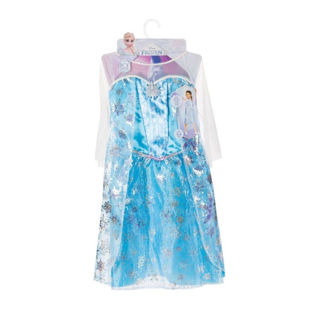 Frozen -  Disney Costume Dress Elsa Icy Magic Let It  Blue - Picture 2 of 4